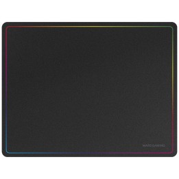 Marsgaming Mmp124 Alfombrilla Gaming 360x260mm Diseño Rainbow Caucho Natural Y Nanotextil Negro