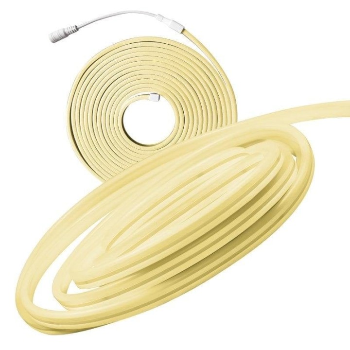 Muvit IO MIOLST009 Tira LED Neon IP65 Blanco Medio 4000W 5m