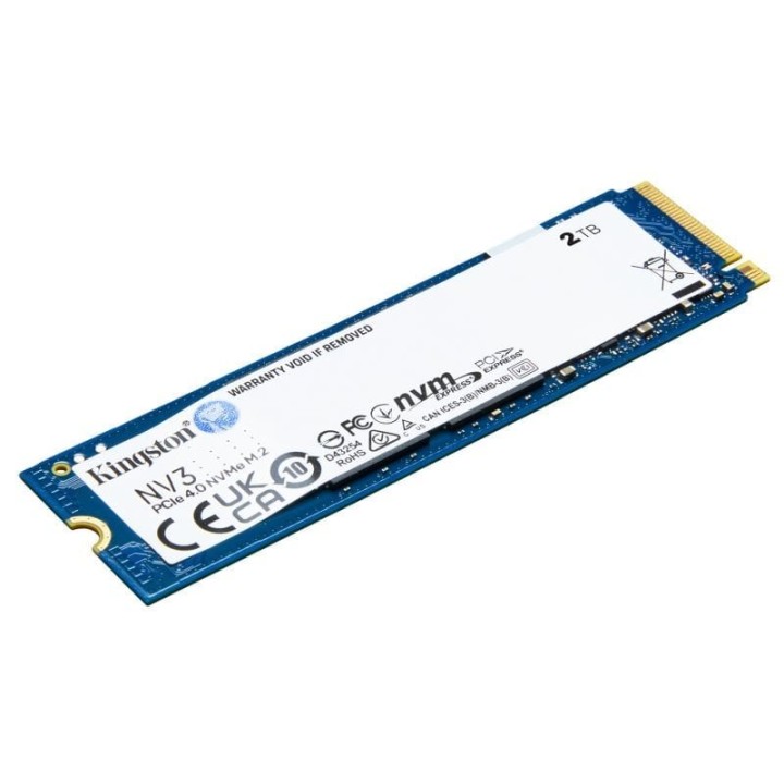 Kingston NV3 2TB SSD M.2 NVMe 2280 PCIe 4.0 3D NAND