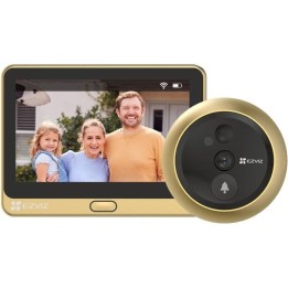 EZVIZ DP2C Mirilla digital WiFi FullHD Dorado