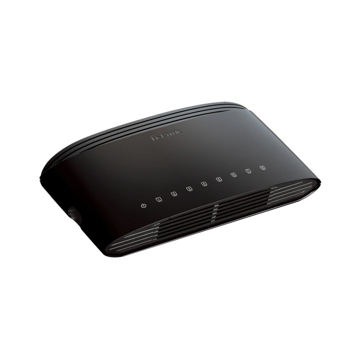 Switch D-Link 8xRJ45 10/100 Negro (DES-1008D)