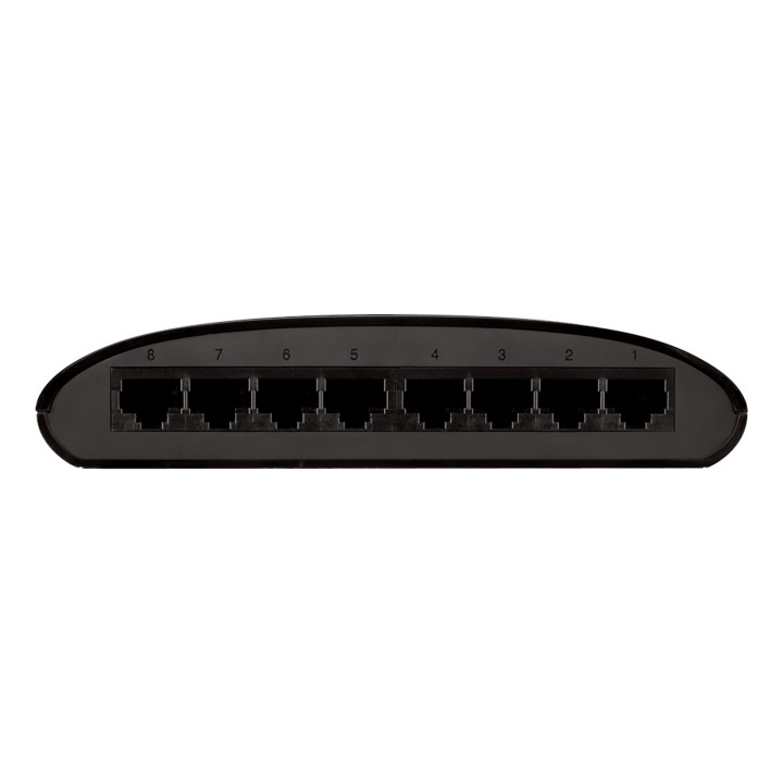Switch D-Link 8xRJ45 10/100 Negro (DES-1008D)