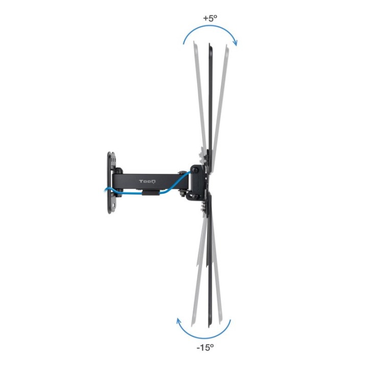 TooQ LP1355TN-B Soporte de Pared Extensible para TV de 13-55" VESA 400 Max 25kg Negro