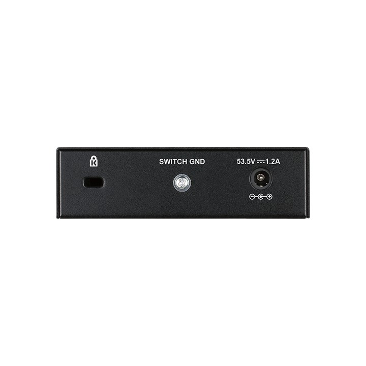 Switch D-Link 5p 10/100/1000 PoE Negro (DGS-1005P)