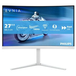 Philips Evnia 27M2C5501 27" LED Fast VA QHD 180Hz Curva Ambiglow