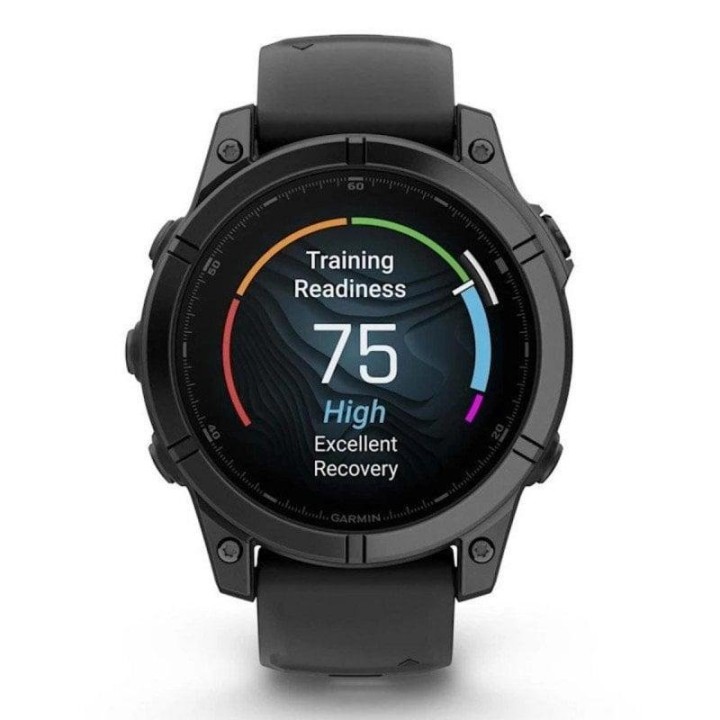 Smartwatch Garmin Fēnix E AMOLED 1.3" GPS Acero Inoxidable 16GB Resistente Agua Negro
