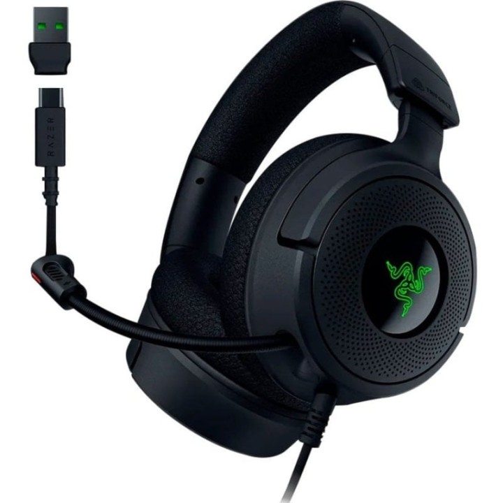 Razer Kraken V4 X Auriculares Gaming USB Negros