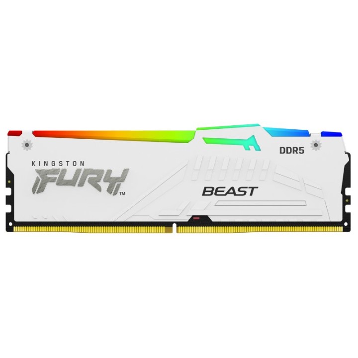 Kingston FURY Beast DDR5 RGB 6000MHz 16GB CL36 AMD EXPO Blanca