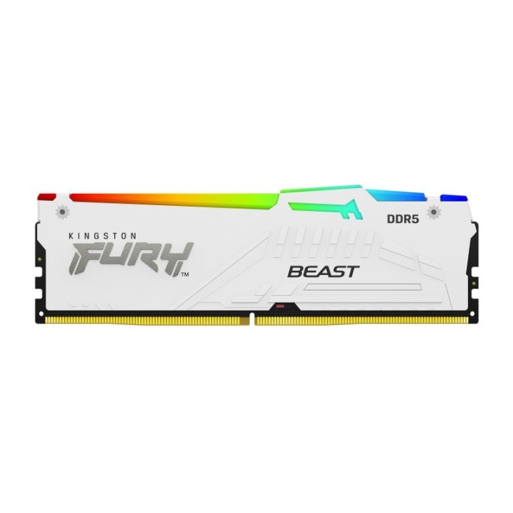 Kingston FURY Beast DDR5 RGB 6000MHz 32GB 2x16GB CL36 AMD EXPO Blanca