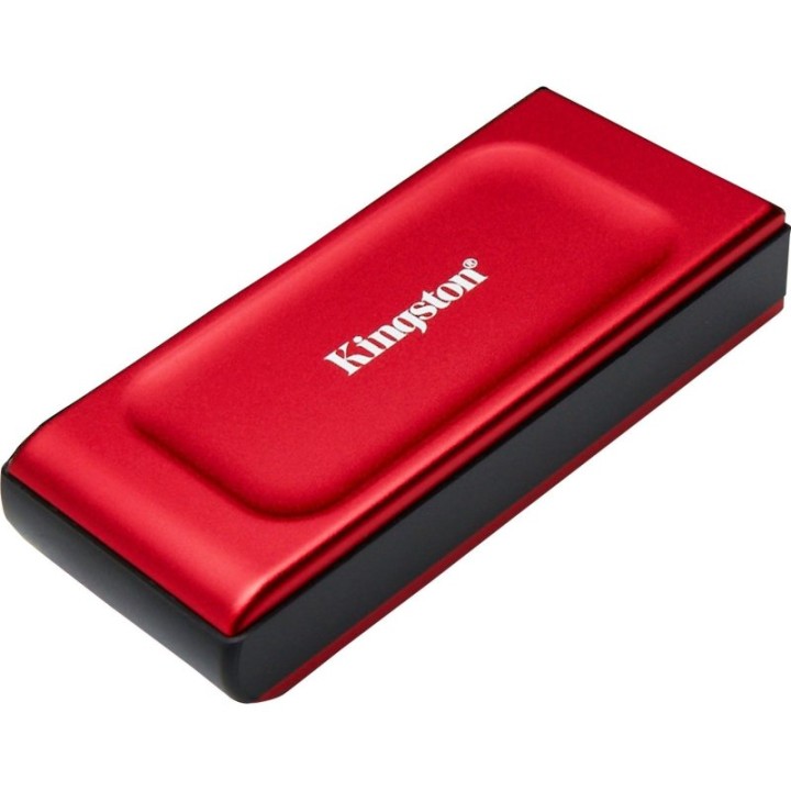 Kingston XS1000 Disco SSD Externo 1TB USB 3.2 Rojo