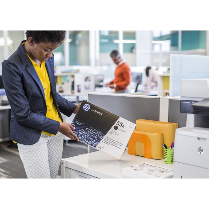 Toner HP LaserJet Pro 55A Negro 6000 páginas (CE255A)