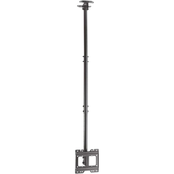 Aisens Soporte de Techo Giratorio Inclinable Extensible para Monitor/TV 50Kg de 23-43" Negro
