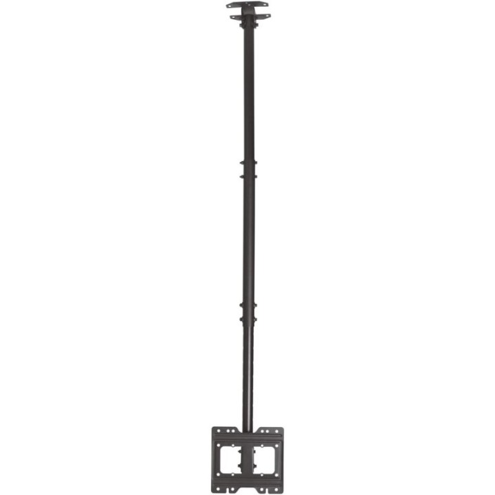 Aisens Soporte de Techo Giratorio Inclinable Extensible para Monitor/TV 50Kg de 23-43" Negro