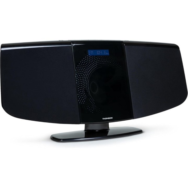Thomson MIC400BT Minicadena Bluetooth 60 W con Radio CD/MP3/USB Negra