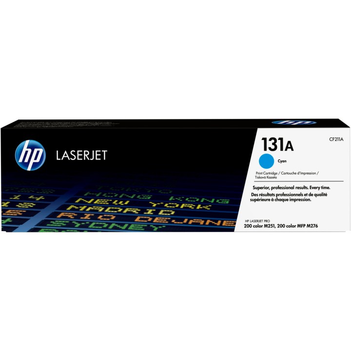 Toner HP LaserJet Pro Cian 131A 1800 páginas (CF211A)