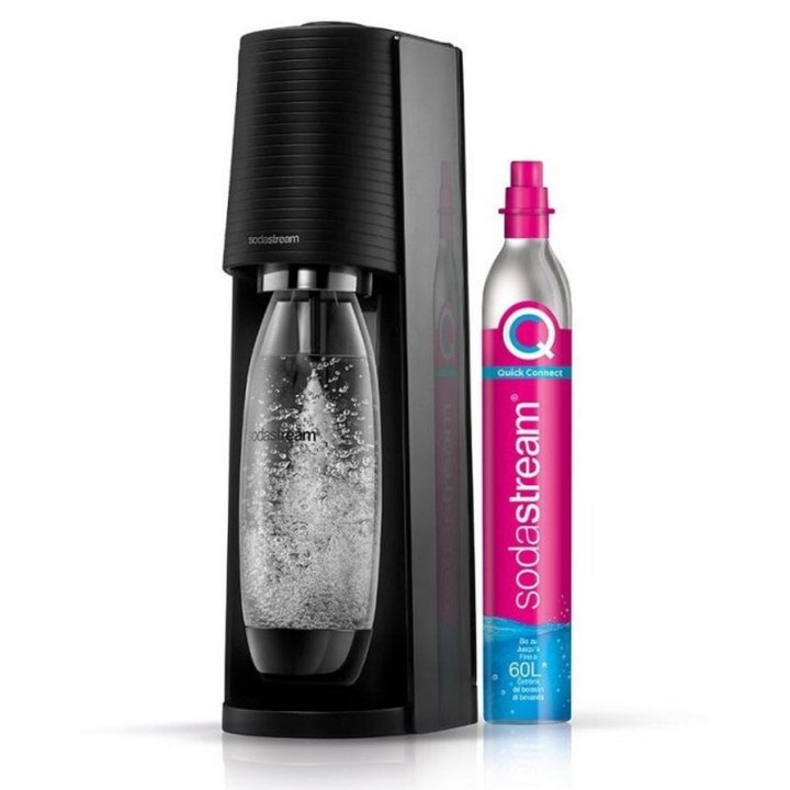 SodaStream Terra Pack Máquina Gasificadora Negra