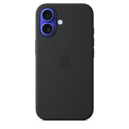 Apple Funda de Silicona con MagSafe Negra para iPhone 16