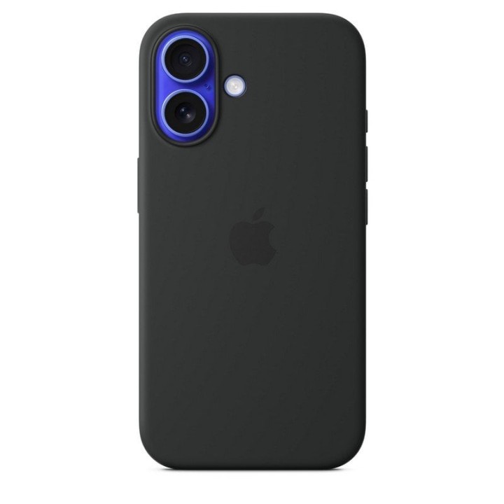 Apple Funda de Silicona con MagSafe Negra para iPhone 16
