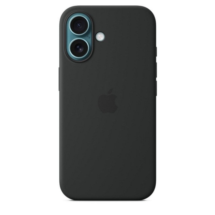 Apple Funda de Silicona con MagSafe Negra para iPhone 16