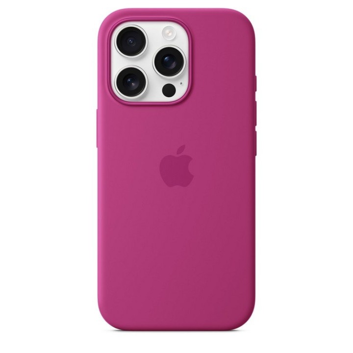 Apple Funda de Silicona con MagSafe Fucsia para iPhone 16 Pro