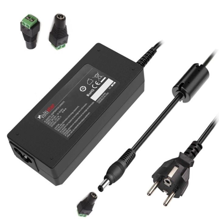 Cargador Para TFT Monitor 12V 5A 60W + Conector Apto Para Tira LED
