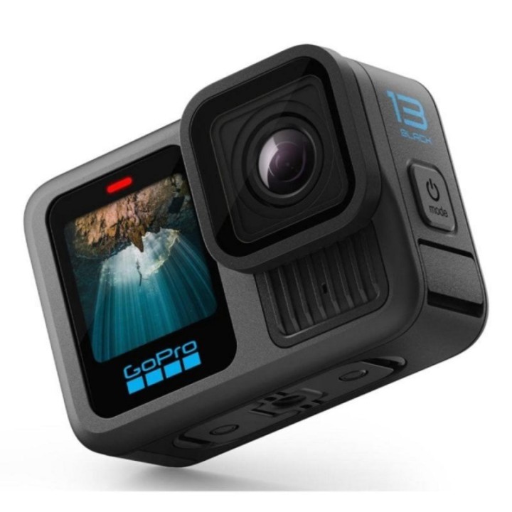 Cámara Deportiva GoPro Hero13 Black 27.6 MP Zoom 2x CMOS 5.3K WiFi GPS Estéreo LCD Táctil