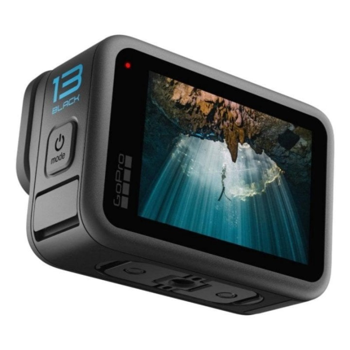 Cámara Deportiva GoPro Hero13 Black 27.6 MP Zoom 2x CMOS 5.3K WiFi GPS Estéreo LCD Táctil