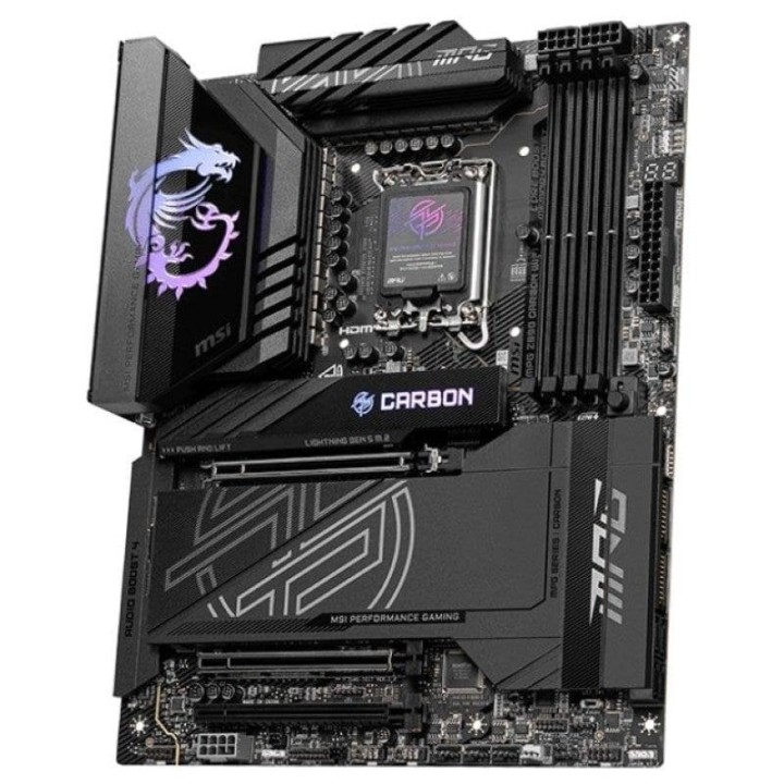 Placa Base MSI MPG Z890 CARBON WIFI Z890 LGA1851 DDR5 ATX WiFi 7 Thunderbolt 4 RGB