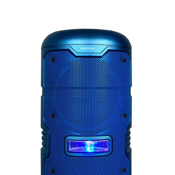 Infiniton K50 Altavoz Portátil Bluetooth con Micrófono Y Mando 50W Azul