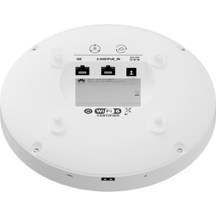 Huawei eKitEngine AP661 Punto de Acceso Tribanda de Alta Densidad WiFi 6 AX6600 PoE Blanco