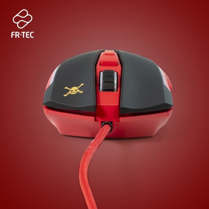 FR-TEC PC One Piece Luffy Ratón Gaming 8000 DPI