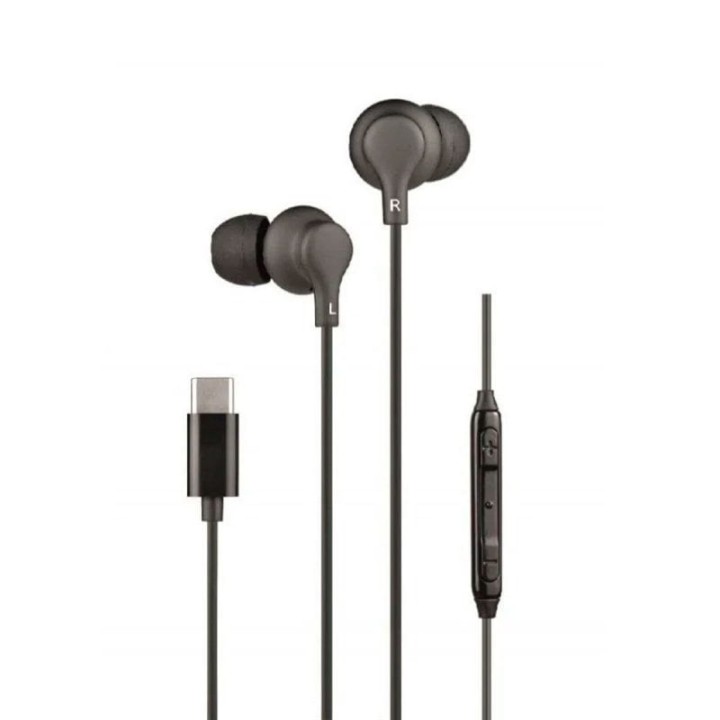 Daewoo DW2015 Auriculares con Micrófono USB-C Negro