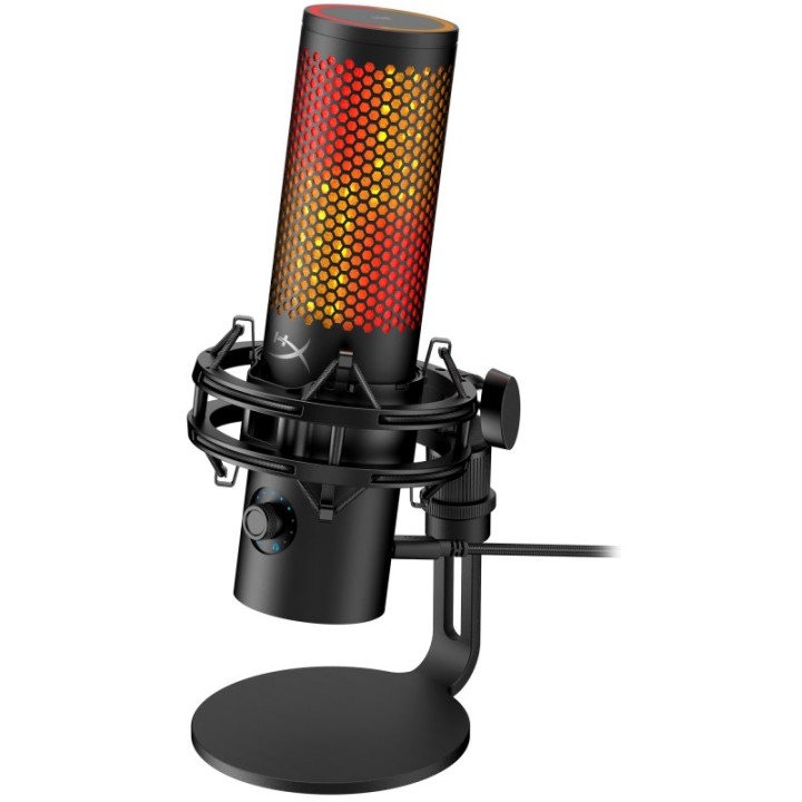 HyperX QuadCast 2 S Micrófono RGB para Streaming Condensador USB Negro