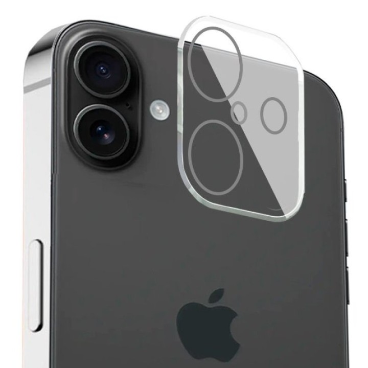 Cool Protector Cristal Templado para Cámara de iPhone 16 / 16 Plus