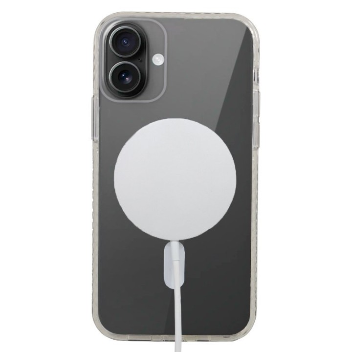 Cool Funda Magnética Transparente para iPhone 16