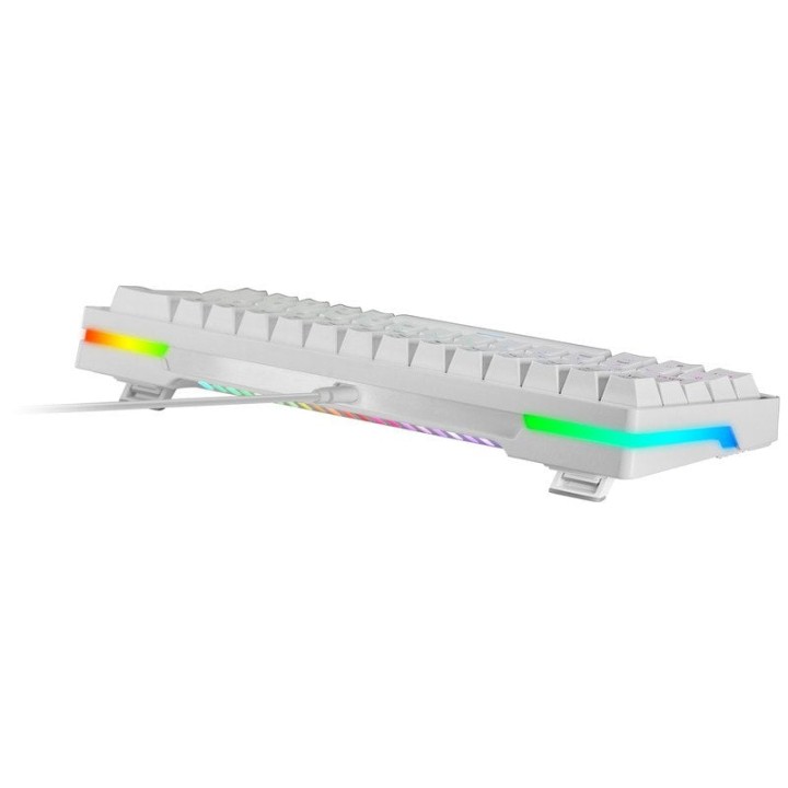 Mars Gaming MKMINIPRO Teclado Mecánico RGB 60% Switch Azul Blanco