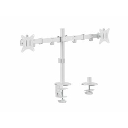 Soporte Mesa EQUIP 17-32" 2 Pantallas Blanco (EQ650167)