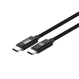 Cable CONCEPTRONIC USB-C M/M 100W 2m Negro (ETTA02B20)