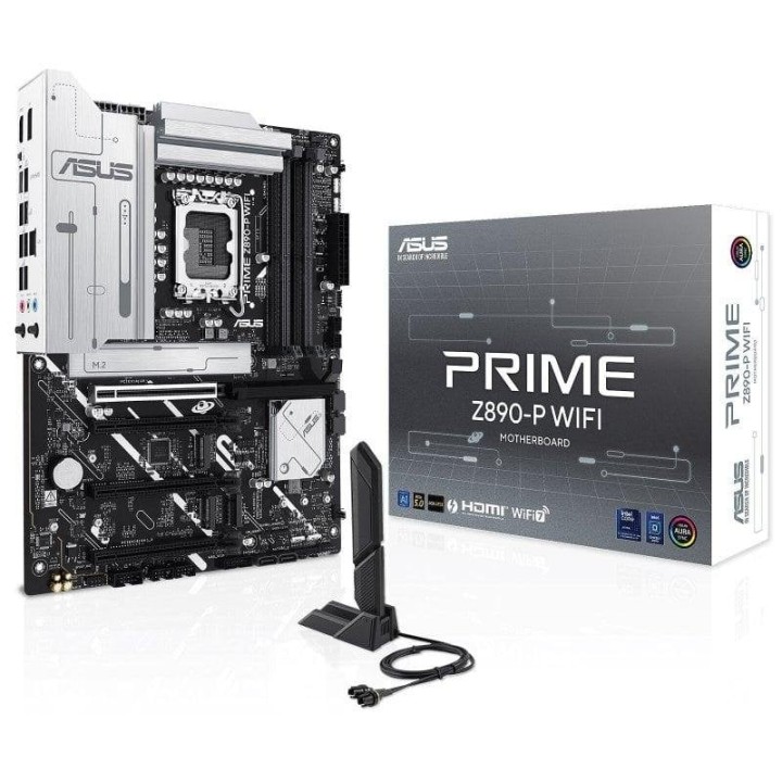 Placa Base ASUS PRIME Z890-P WIFI Intel Z890 LGA1851 DDR5 ATX WiFi 7 Thunderbolt 4 PCIe 5.0