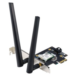 ASUS PCE-BE6500 Adaptador PCle BE6500 WiFi 7 TriBanda con Bluetooth 5.4