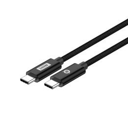 Cable CONCEPTRONIC USB-C M/M 240W 2m Negro (ETTA03B20)