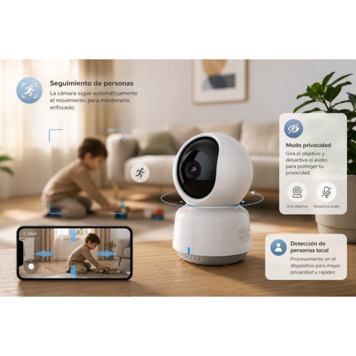 Aqara E1 Cámara De Seguridad IP Interior