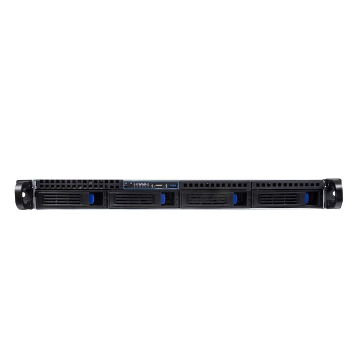 Caja Rack UNYKA HSW4104 1U 4 Bahías USB2/3 (80.10.04)