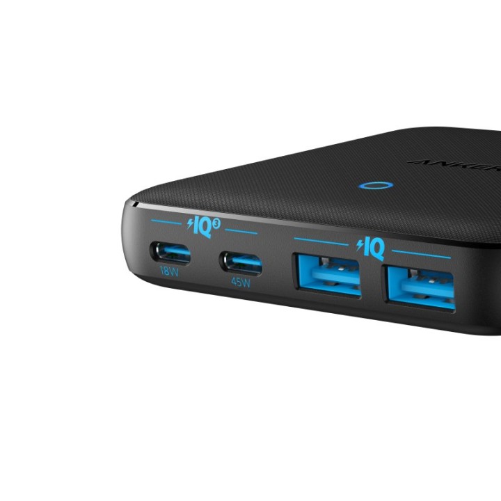 Anker PowerPort Atom III Dispositivo de Carga Multicargador 65W Negro