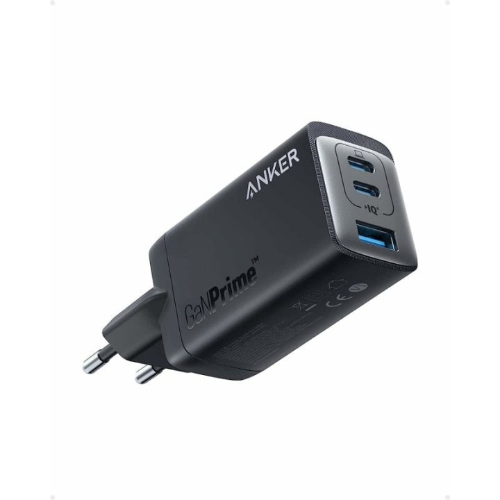 Anker Prime Cargador de Pared 65W 1xUSB 2xUSB-C Negro