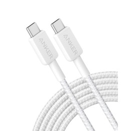 Anker Cable USB-C a USB-C Nylon 3m 60W Blanco