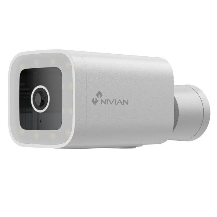 Nivian NVS-IPC-03-L Cámara Vigilancia IP WiFi Exterior QHD 2560x1440 Visión Nocturna a Color