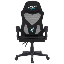 Woxter Stinger Station Sense Silla Gaming Ergonómica Tela Negra