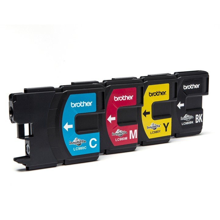 Tinta Brother Pack Negro/Tricolor (LC980VALBP)