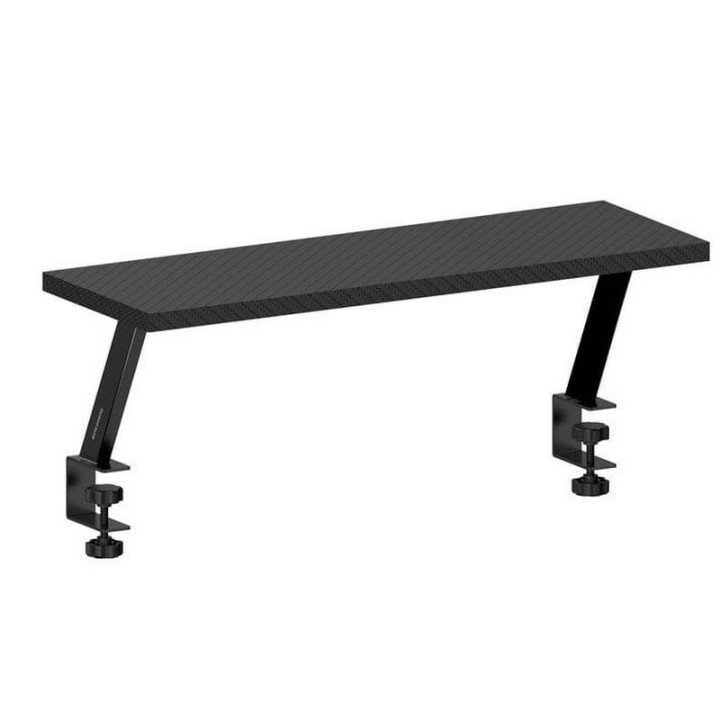 Mars Gaming MGDS Soporte Elevador Monitor 60x20cm Tablero Fibra de Carbono Estructura Acero Negro